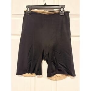 Spanx Assets under control top shorts nude/black XL reversible